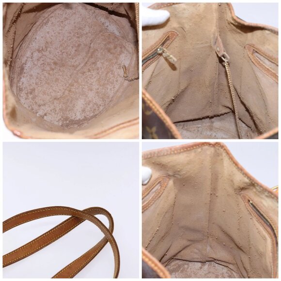 LOUIS VUITTON Monogram Bucket GM Shoulder Bag M42236 LV Auth 136355 - Picture 13 of 13